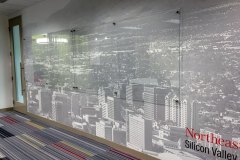 digital glass wall printing