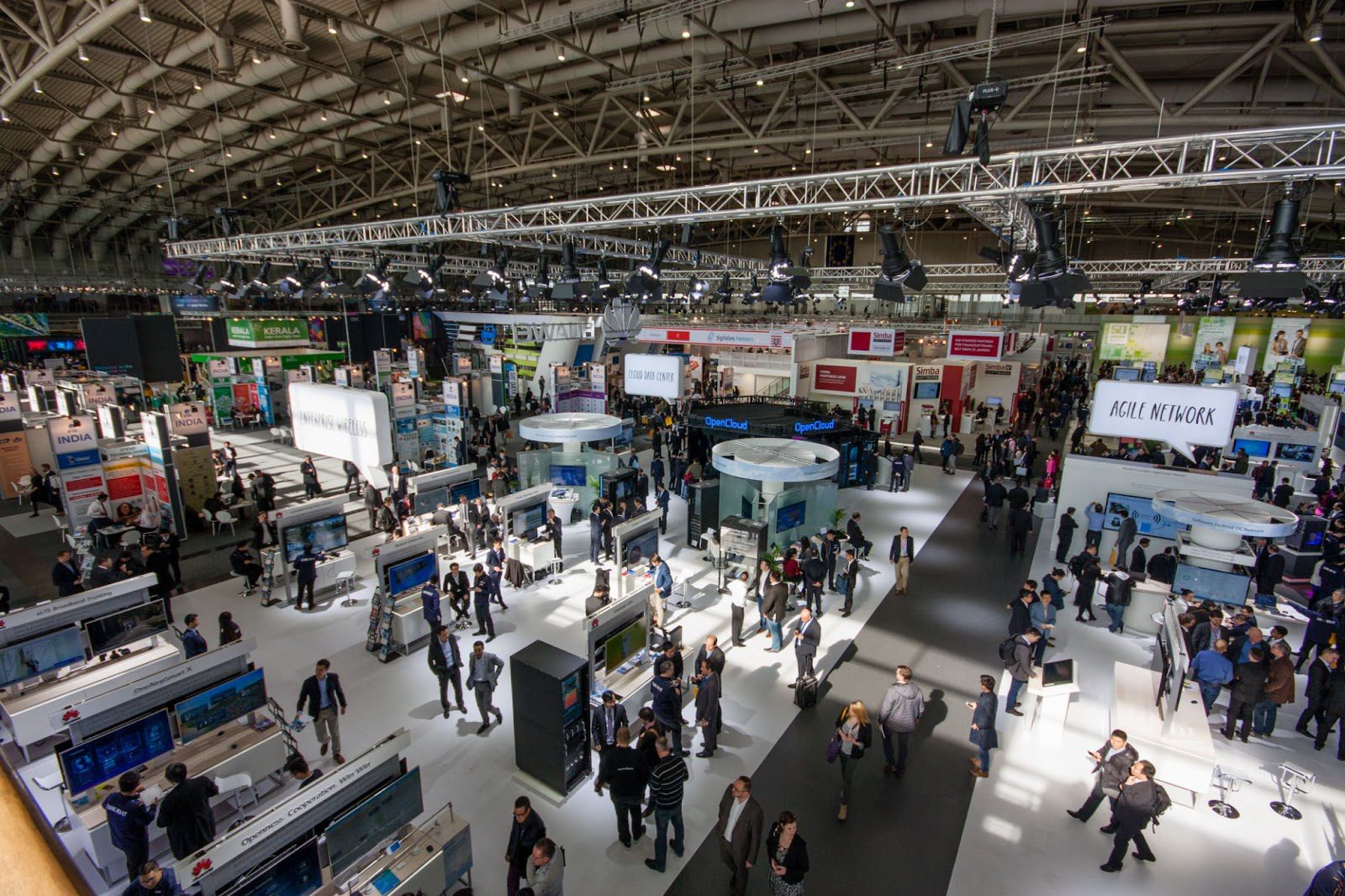 A trade show booth at an event center showcases your brand and entices people to stop in for more information