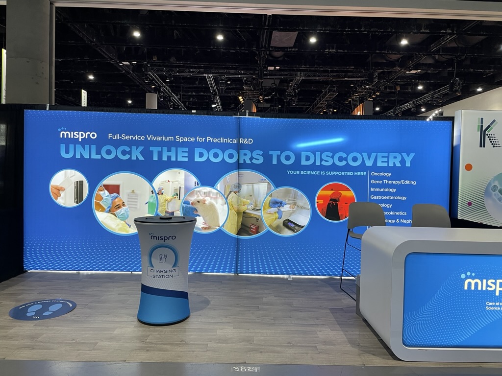  testing the layout and audio system is part of trade show booth planning
